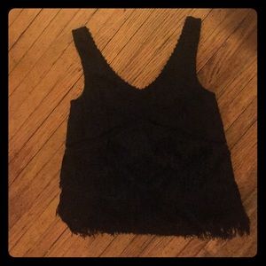 Brand New Fringe & Beaded Tank